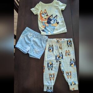 Bundle Of 3 Bluey Outfits